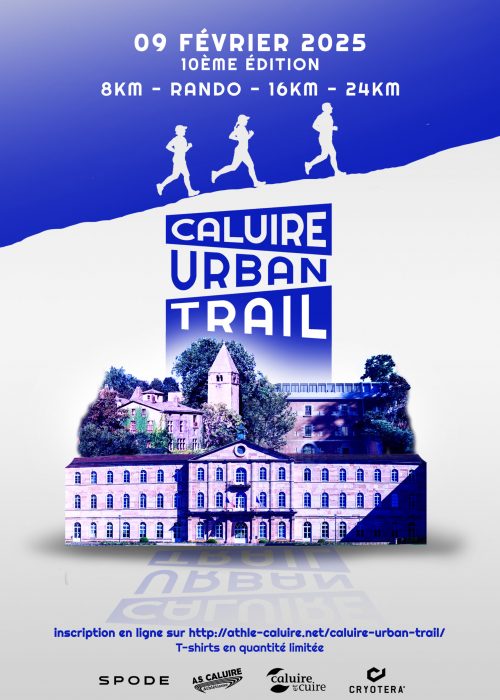 Affiche Caluire Urban Trail Affiche Caluire Urban Trail